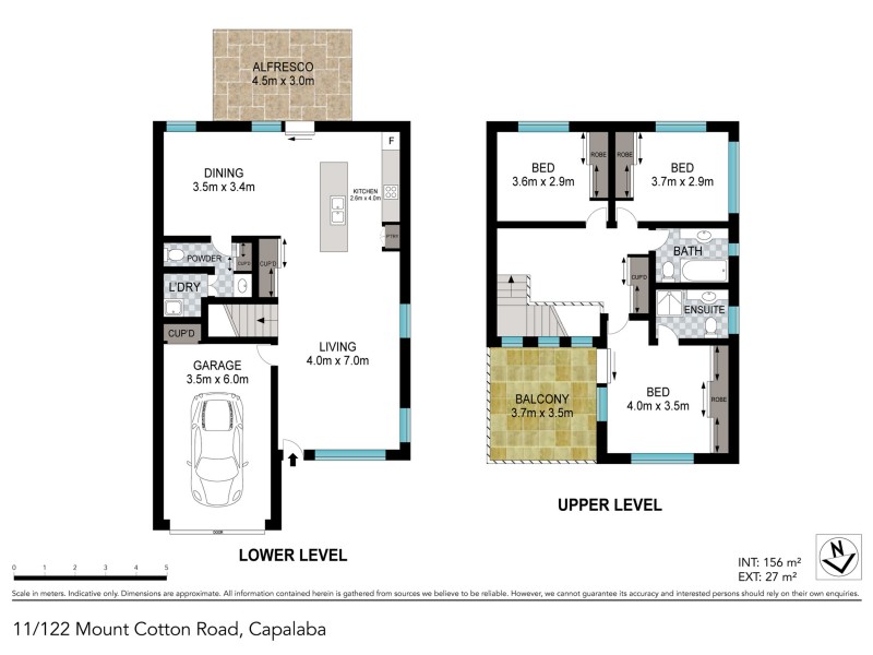 11/122-124 Mount Cotton Road, Capalaba QLD 4157 Floorplan