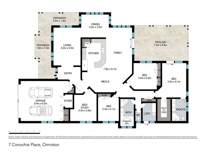 7 Conochie Place, Ormiston QLD 4160 Floorplan