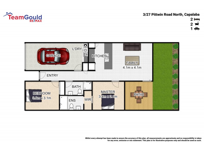 3/27 Pittwin Road North, Capalaba QLD 4157 Floorplan