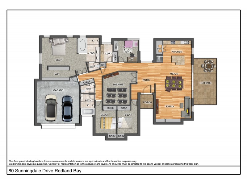 80 Sunningdale Drive, Redland Bay QLD 4165 Floorplan