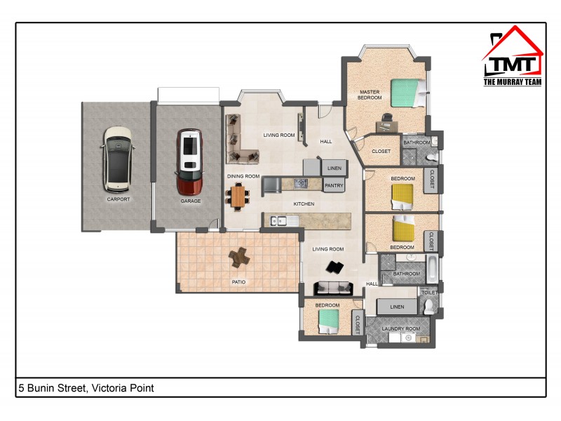 5 Bunin St, Victoria Point QLD 4165 Floorplan