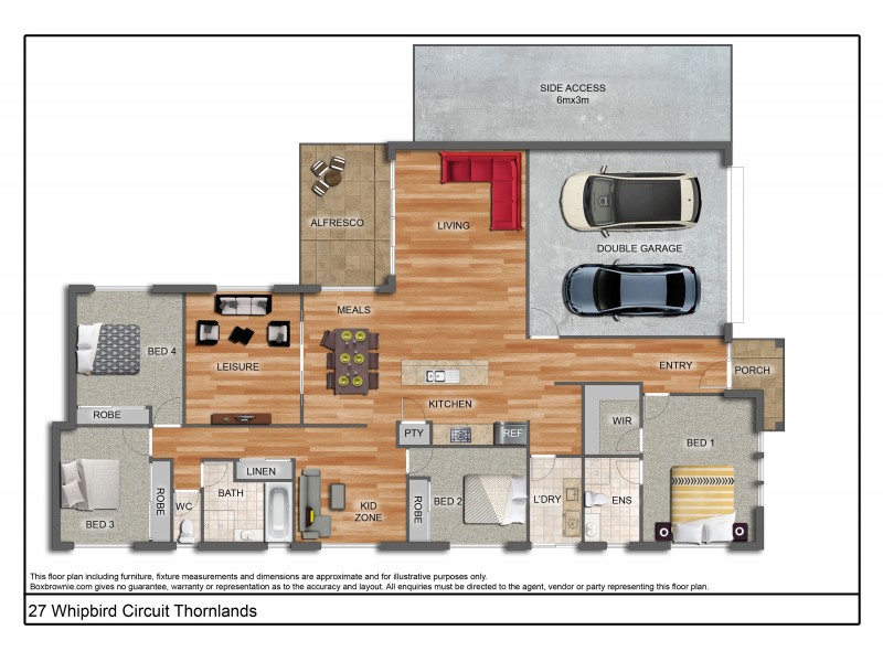 27 Whipbird Circuit, Victoria Point QLD 4165 Floorplan