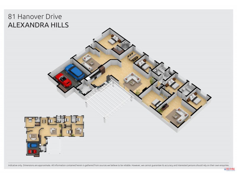 81 Hanover Drive, Alexandra Hills QLD 4161 Floorplan