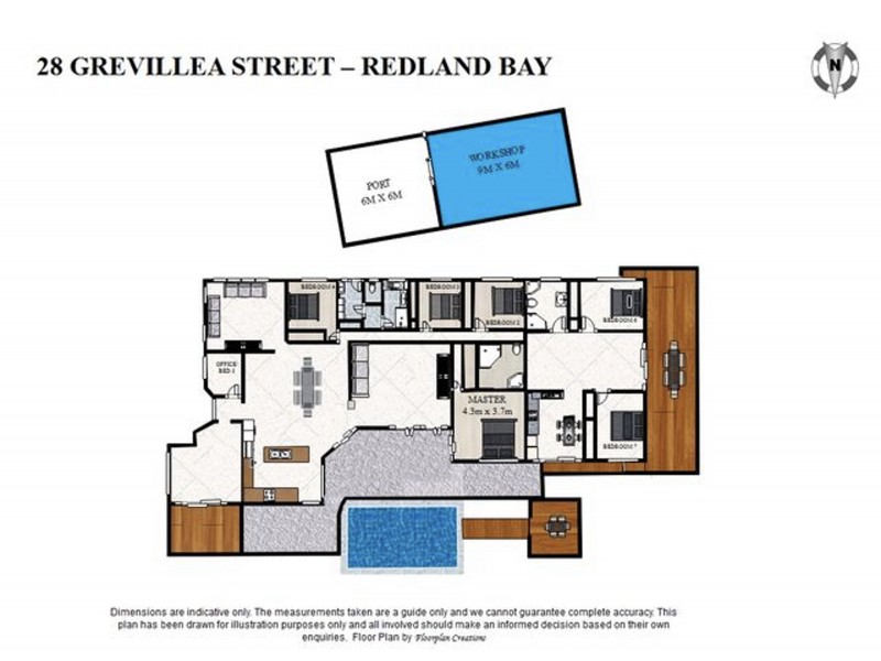 28 Grevillea Street, Redland Bay QLD 4165 Floorplan