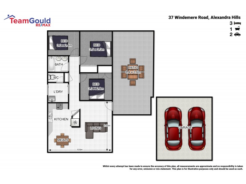 37 Windemere Road, Alexandra Hills QLD 4161 Floorplan