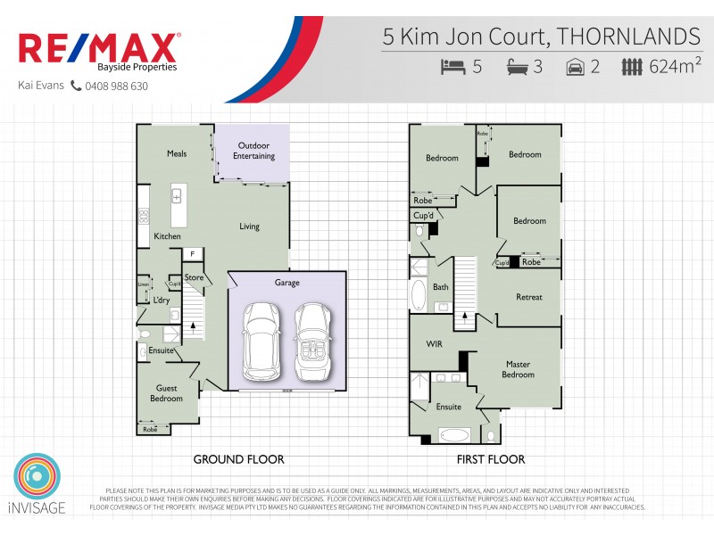 5 Kim Jon Court, Thornlands QLD 4164 Floorplan