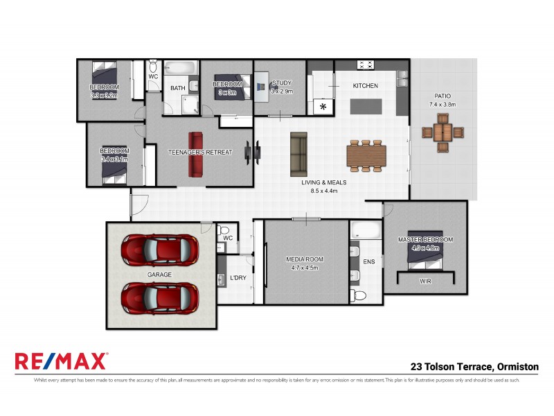 23 Tolson Terrace, Ormiston QLD 4160 Floorplan