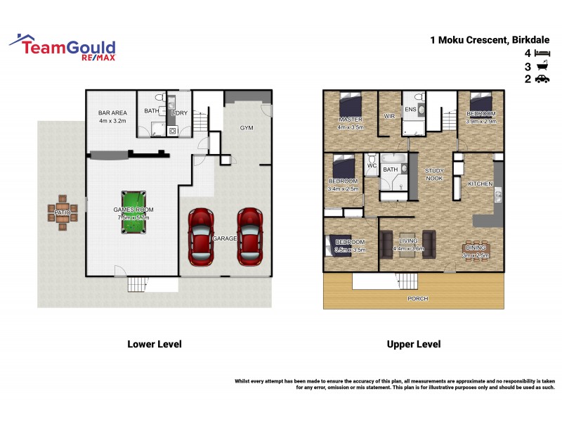 1 Moku Crescent, Birkdale QLD 4159 Floorplan