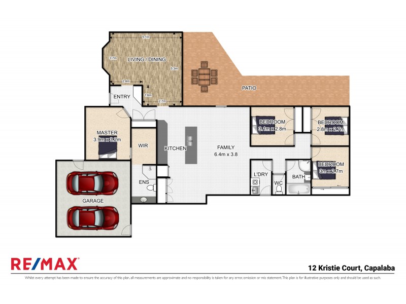 12 Kristie Court, Capalaba QLD 4157 Floorplan