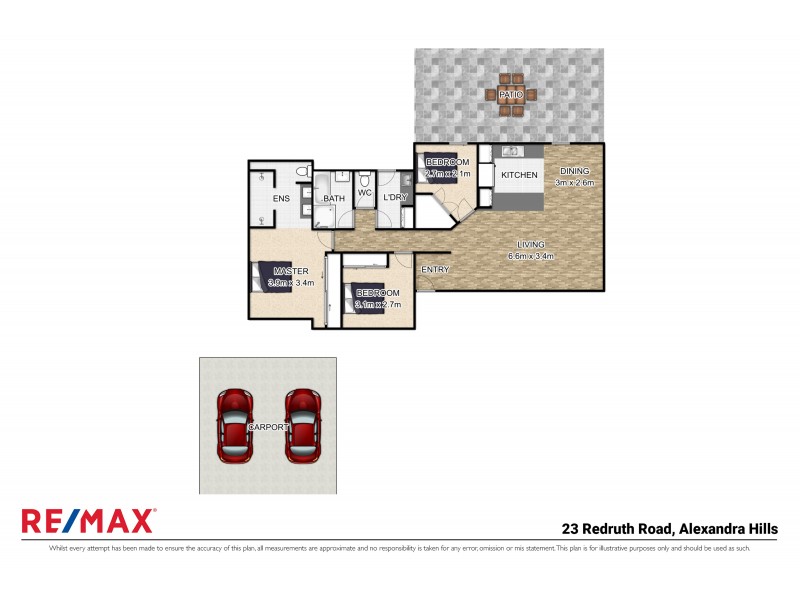 23 Redruth Road, Alexandra Hills QLD 4161 Floorplan