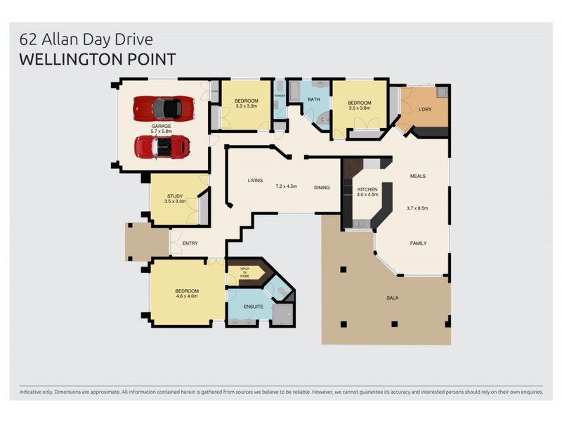 62 Allan Day Drive, Wellington Point QLD 4160 Floorplan