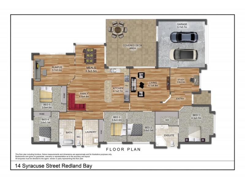 14 Syracuse Street, Redland Bay QLD 4165 Floorplan