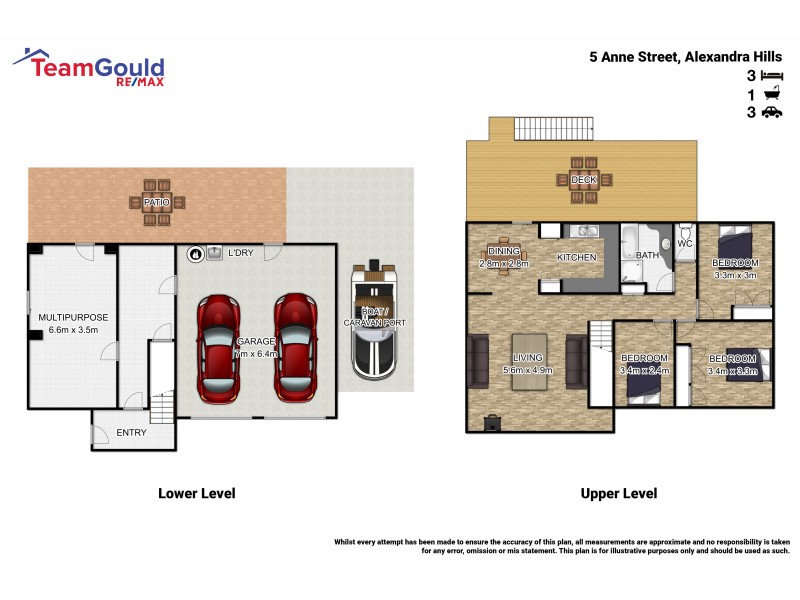 5 Anne Street, Alexandra Hills QLD 4161 Floorplan
