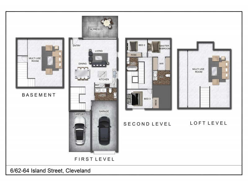 6/62-64 Island Street, Cleveland QLD 4163 Floorplan