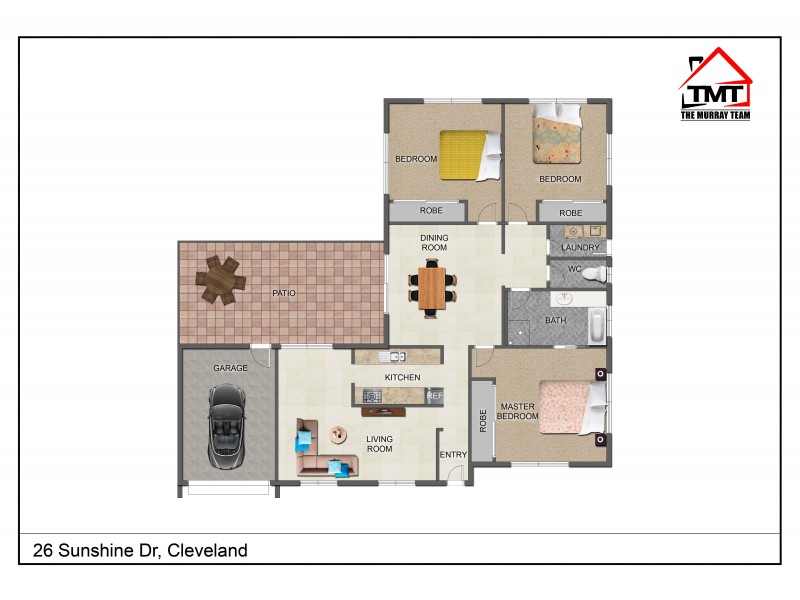 26 Sunshine Drive, Cleveland QLD 4163 Floorplan