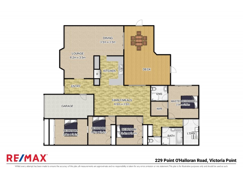 229 Point O’Halloran Road, Victoria Point QLD 4165 Floorplan