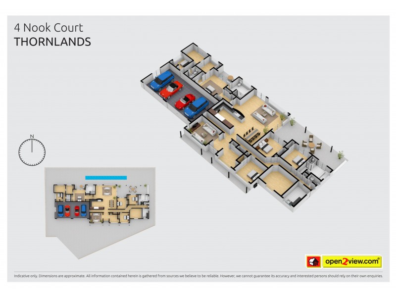 4 Nook Court, Thornlands QLD 4164 Floorplan