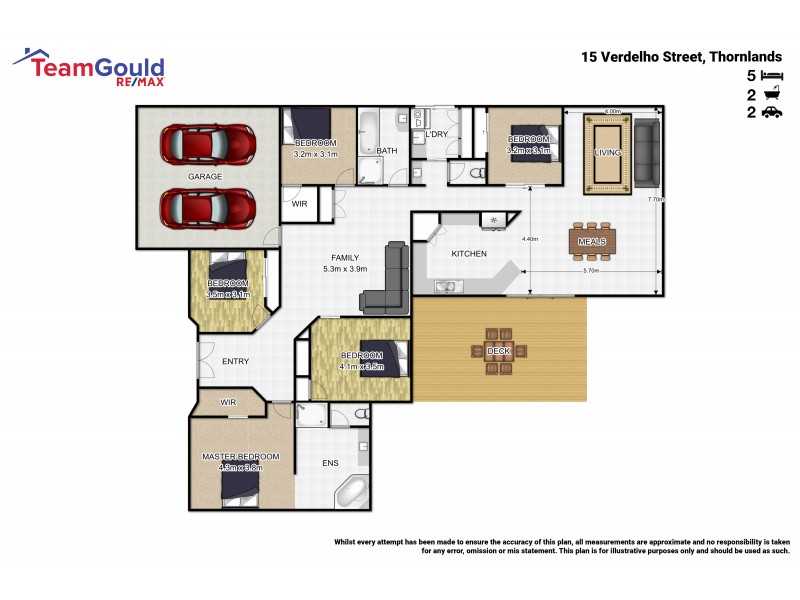 15 Verdelho Street, Thornlands QLD 4164 Floorplan