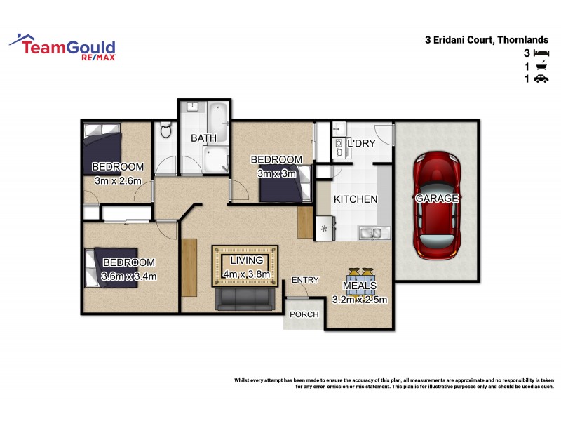3 Eridani Court, Thornlands QLD 4164 Floorplan
