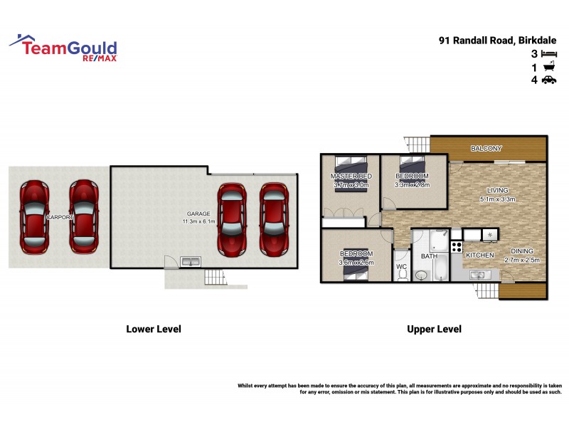 91 Randall Road, Birkdale QLD 4159 Floorplan