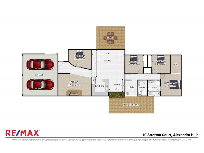 10 Stretton Court, Alexandra Hills QLD 4161 Floorplan