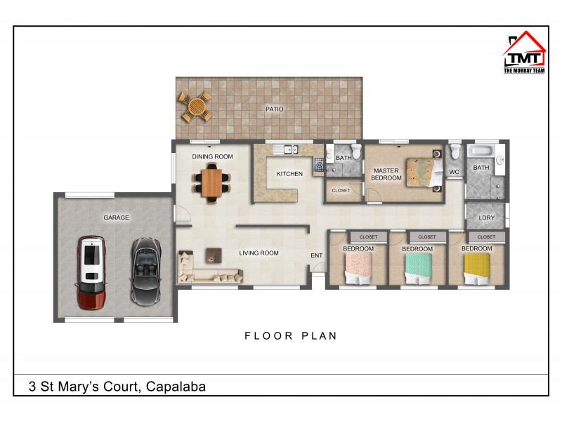 3 St Marys Court, Capalaba QLD 4157 Floorplan
