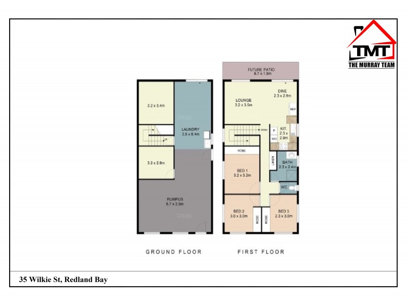 35 Wilkie St, Redland Bay QLD 4165 Floorplan