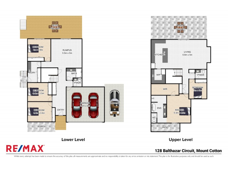 128 Balthazar Circuit, Mount Cotton QLD 4165 Floorplan