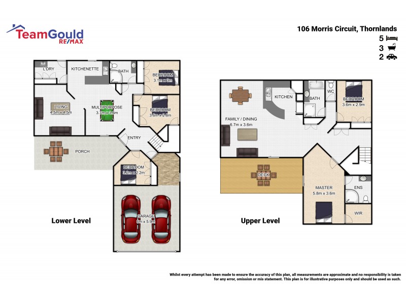 106 Morris Circuit, Thornlands QLD 4164 Floorplan