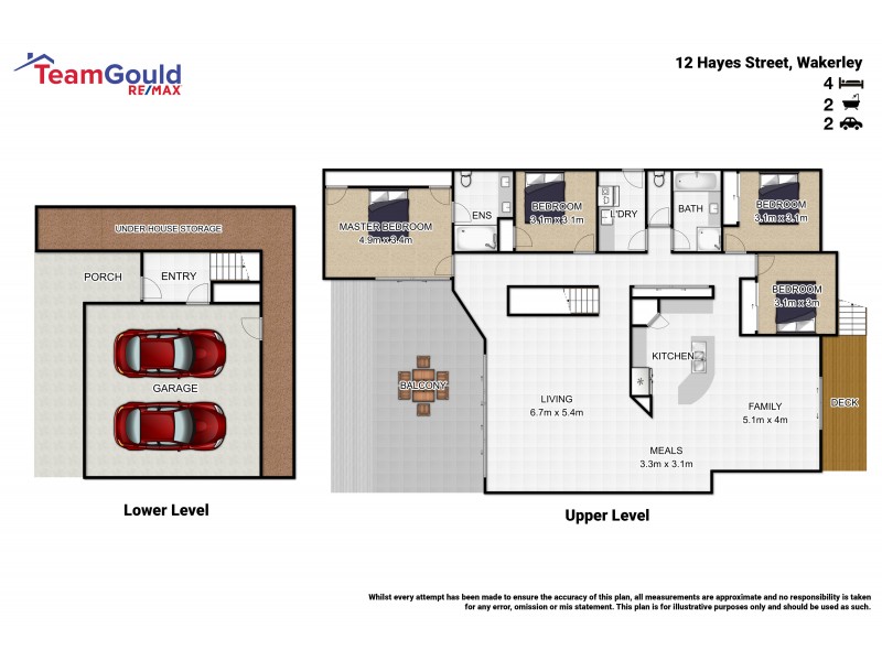 12 Hayes Street, Wakerley QLD 4154 Floorplan