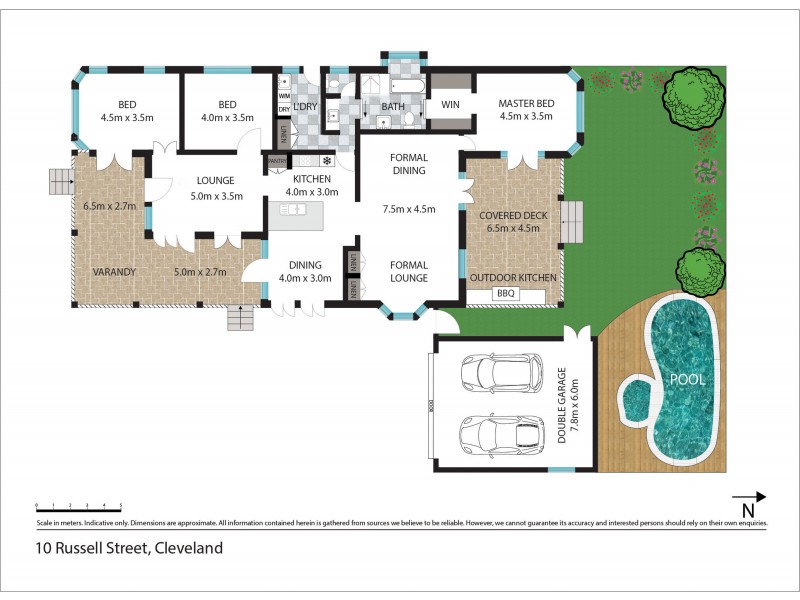 10-10A RUSSELL STREET, Cleveland QLD 4163 Floorplan