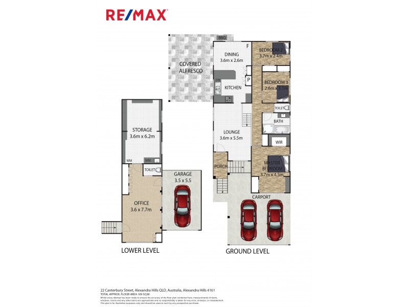 22 Canterbury Street, Alexandra Hills QLD 4161 Floorplan