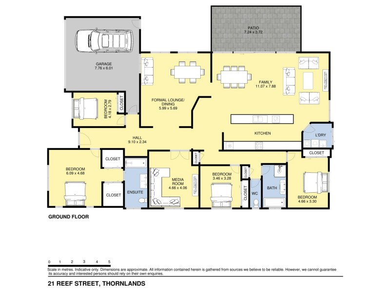 21 Reef Street, Thornlands QLD 4164 Floorplan