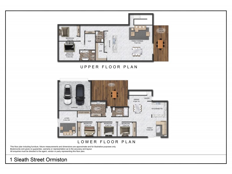 1 Sleath Street, Ormiston QLD 4160 Floorplan