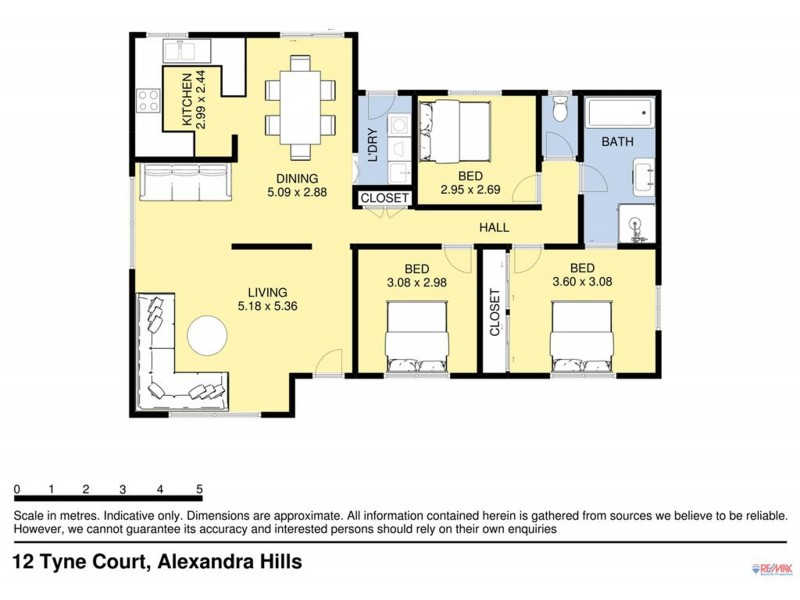 12 Tyne Court, Alexandra Hills QLD 4161 Floorplan