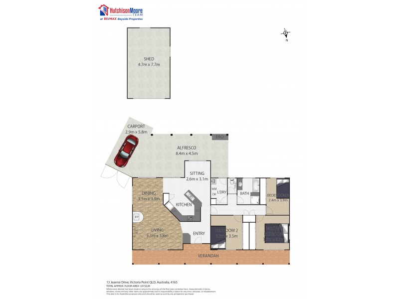 13 Jeanne Drive, Victoria Point QLD 4165 Floorplan