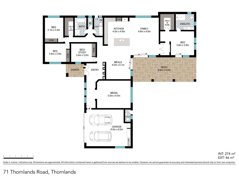 71 Thornlands Road, Thornlands QLD 4164 Floorplan