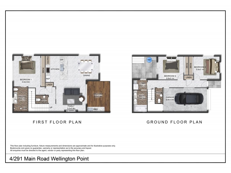 4/291 Main Road, Wellington Point QLD 4160 Floorplan