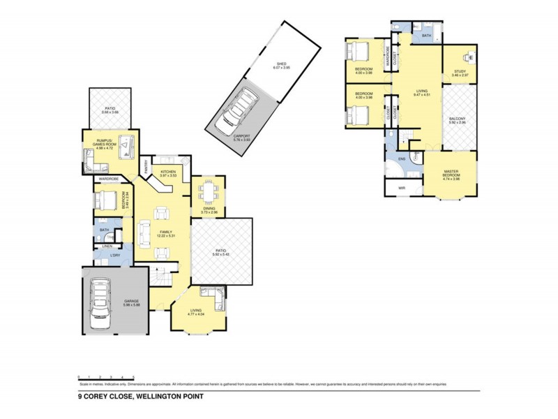 9 Corey Close, Wellington Point QLD 4160 Floorplan