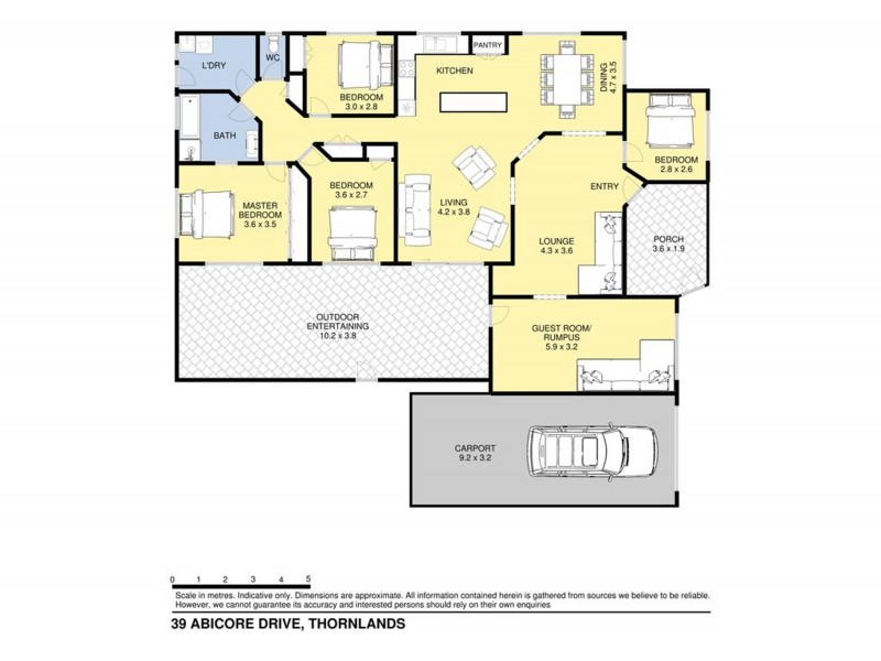 39 Albicore Drive, Thornlands QLD 4164 Floorplan