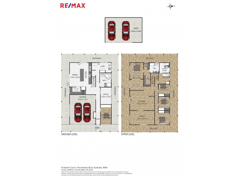 6 Yasmin Court, Thornlands QLD 4164 Floorplan