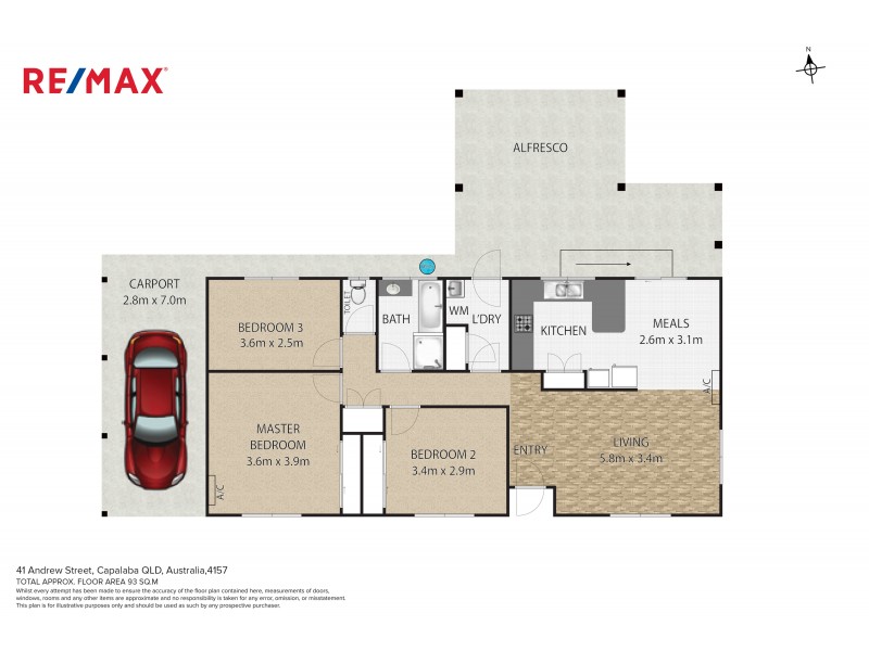 41 Andrew Street, Capalaba QLD 4157 Floorplan