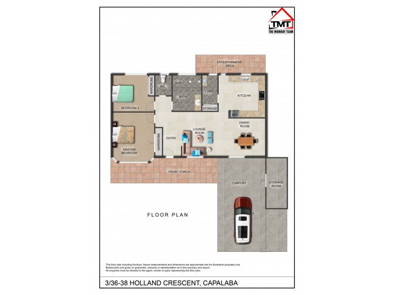 3/36-38 Holland Crescent, Capalaba QLD 4157 Floorplan