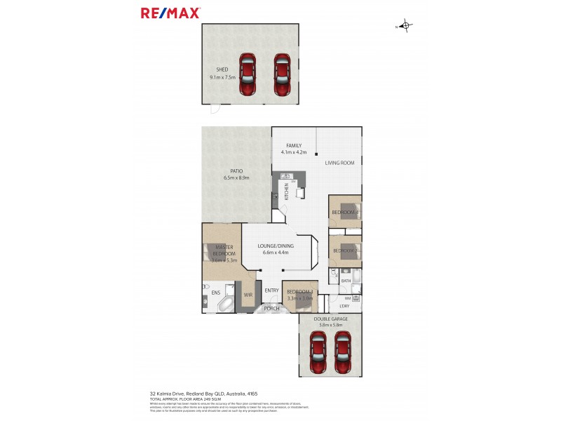 32 Kalmia Drive, Redland Bay QLD 4165 Floorplan