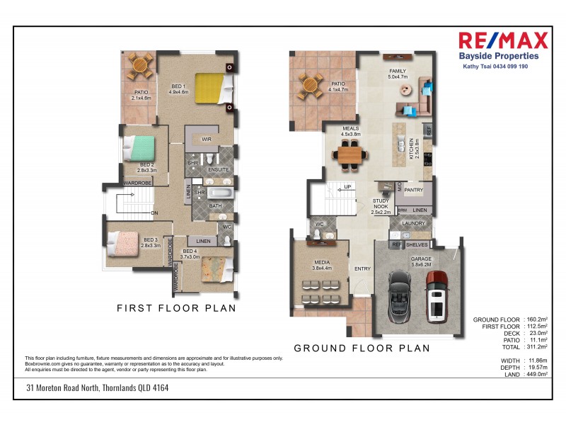 31 Moreton Road North, Thornlands QLD 4164 Floorplan