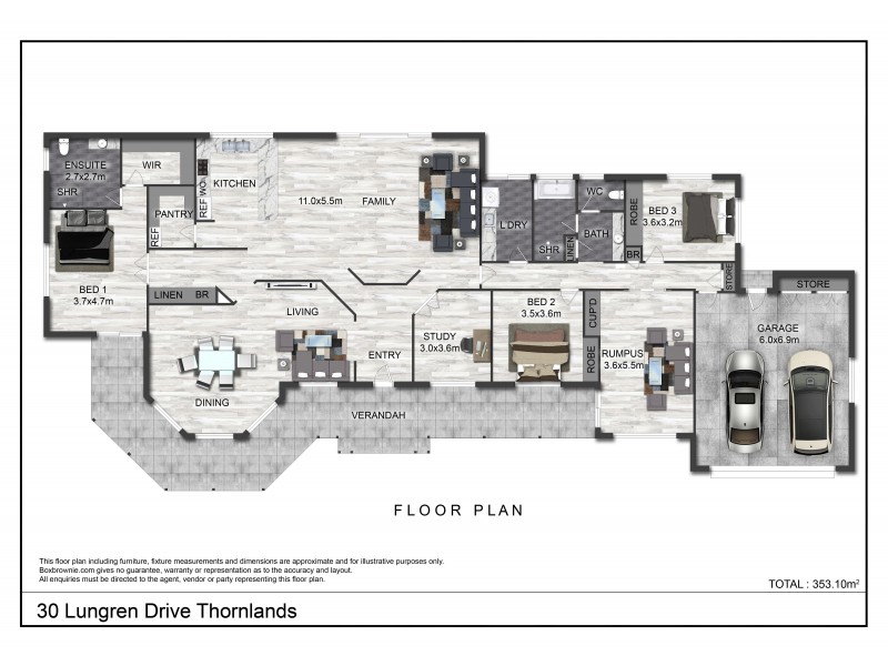 30 Lungren Drive, Thornlands QLD 4164 Floorplan