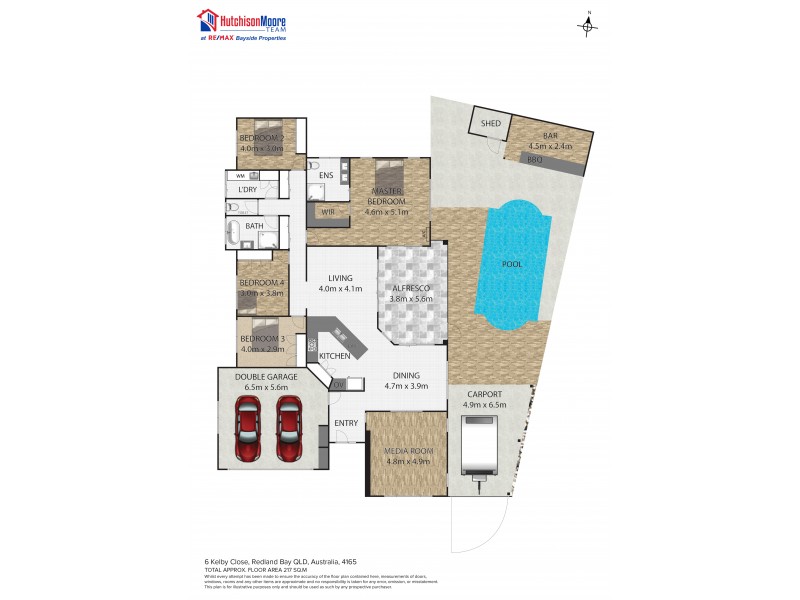 6 Kelby Close, Redland Bay QLD 4165 Floorplan