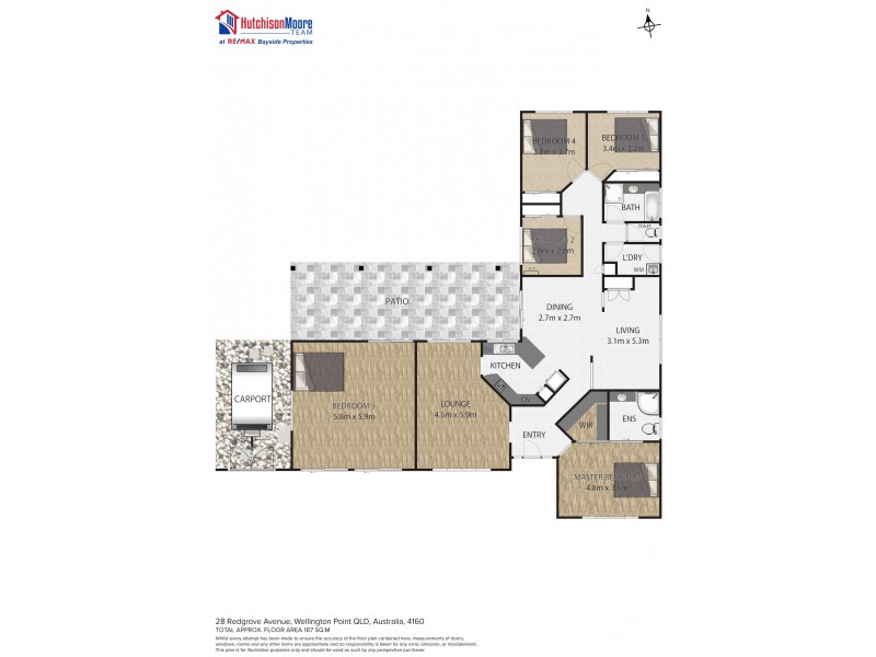 28 Redgrove Avenue, Wellington Point QLD 4160 Floorplan