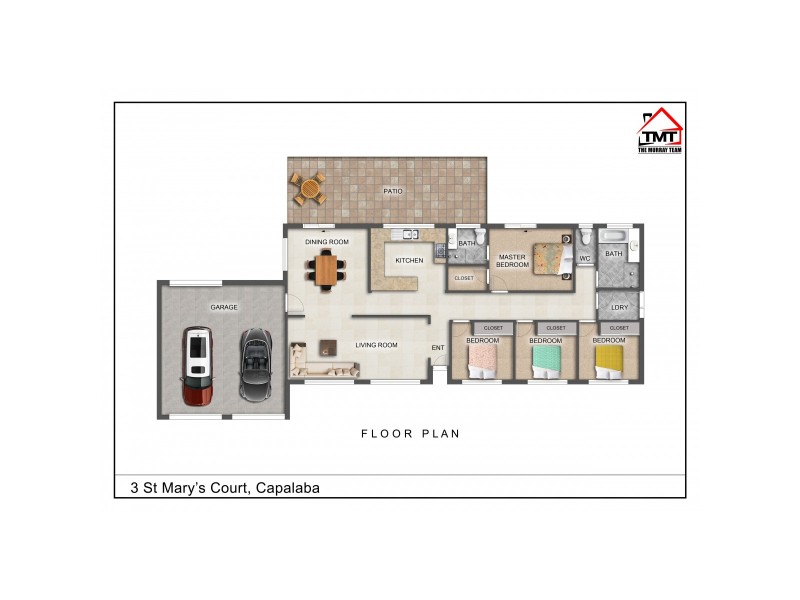 3 St Marys Court, Capalaba QLD 4157 Floorplan