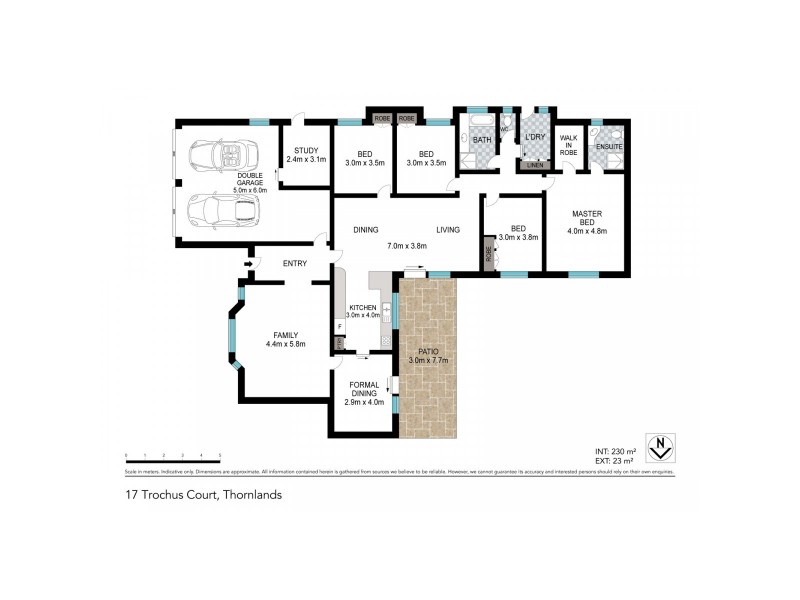 17 Trochus Court, Thornlands QLD 4164 Floorplan